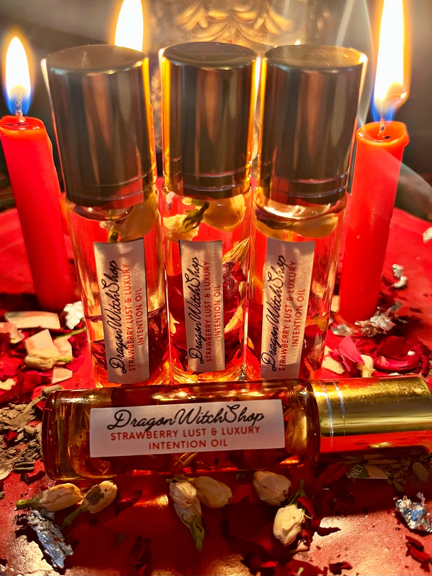 Strawberry Lust and Luxury Intention Oil
