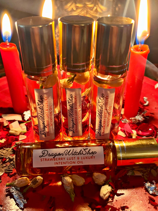 Strawberry Lust and Luxury Intention Oil