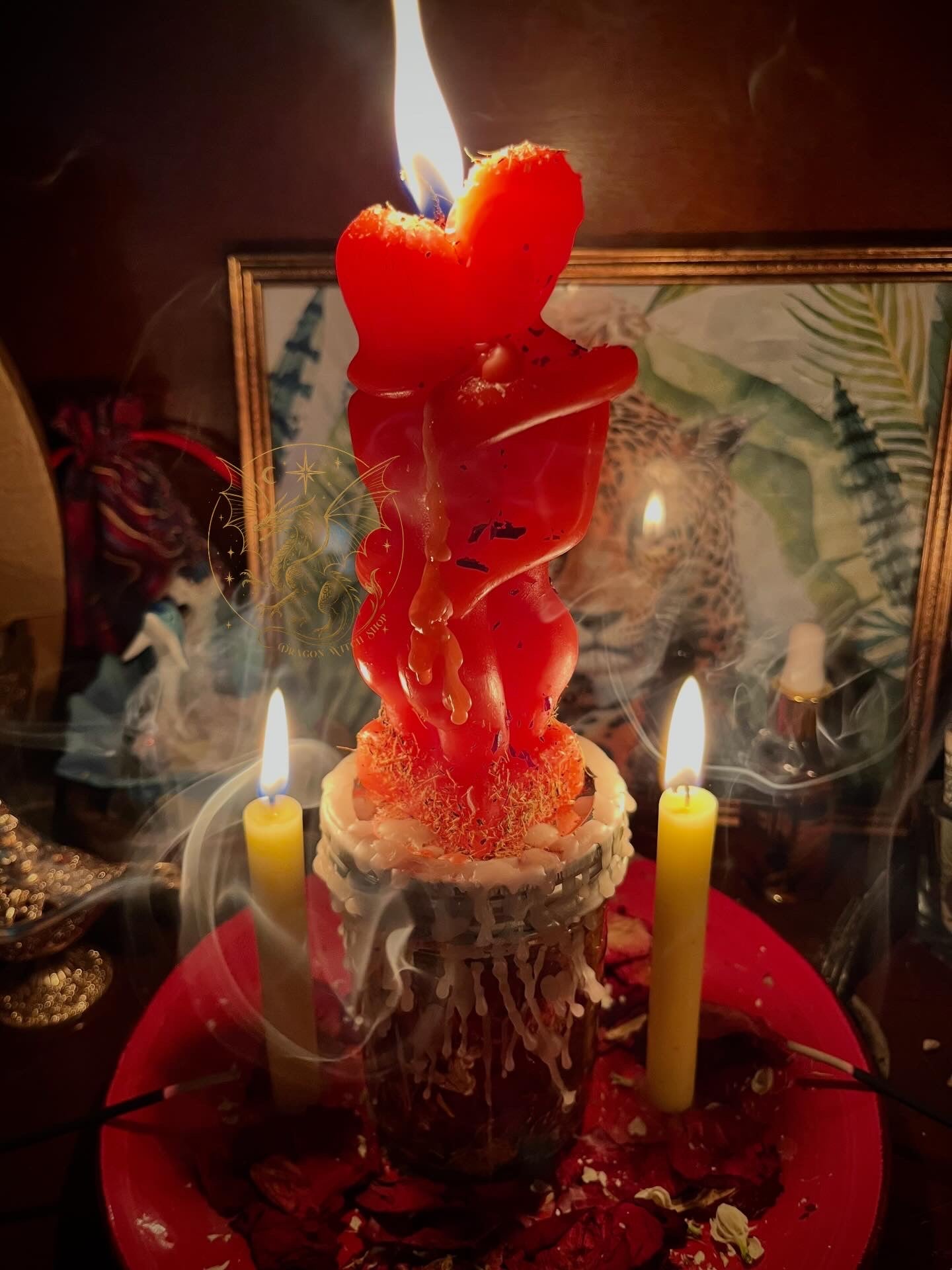 Honey Jar w/ Lovers Candle
