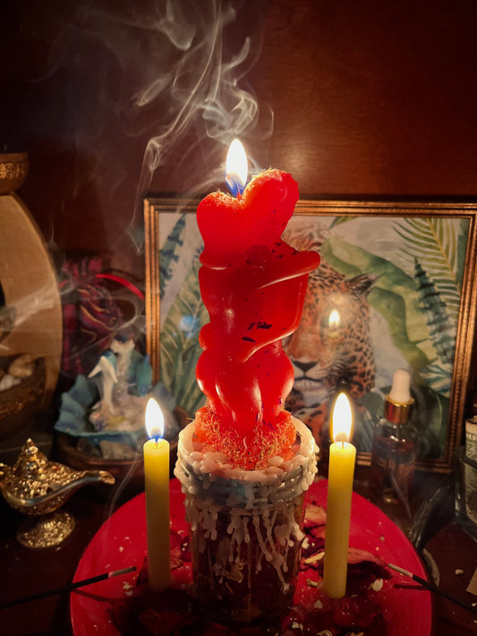 Honey Jar w/ Lovers Candle