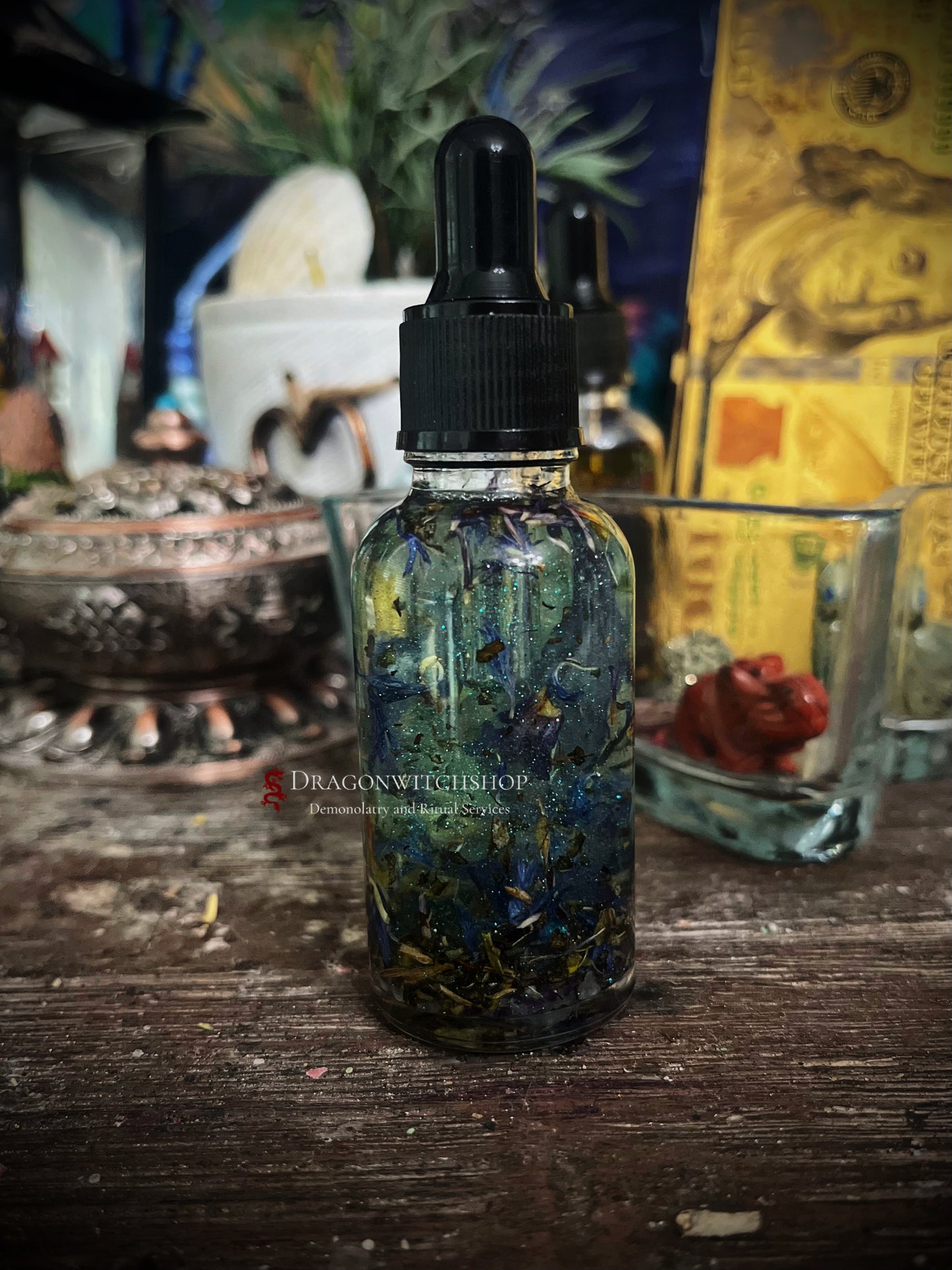 Blue Shield - Calm, Protect, and Deflect Body Oil