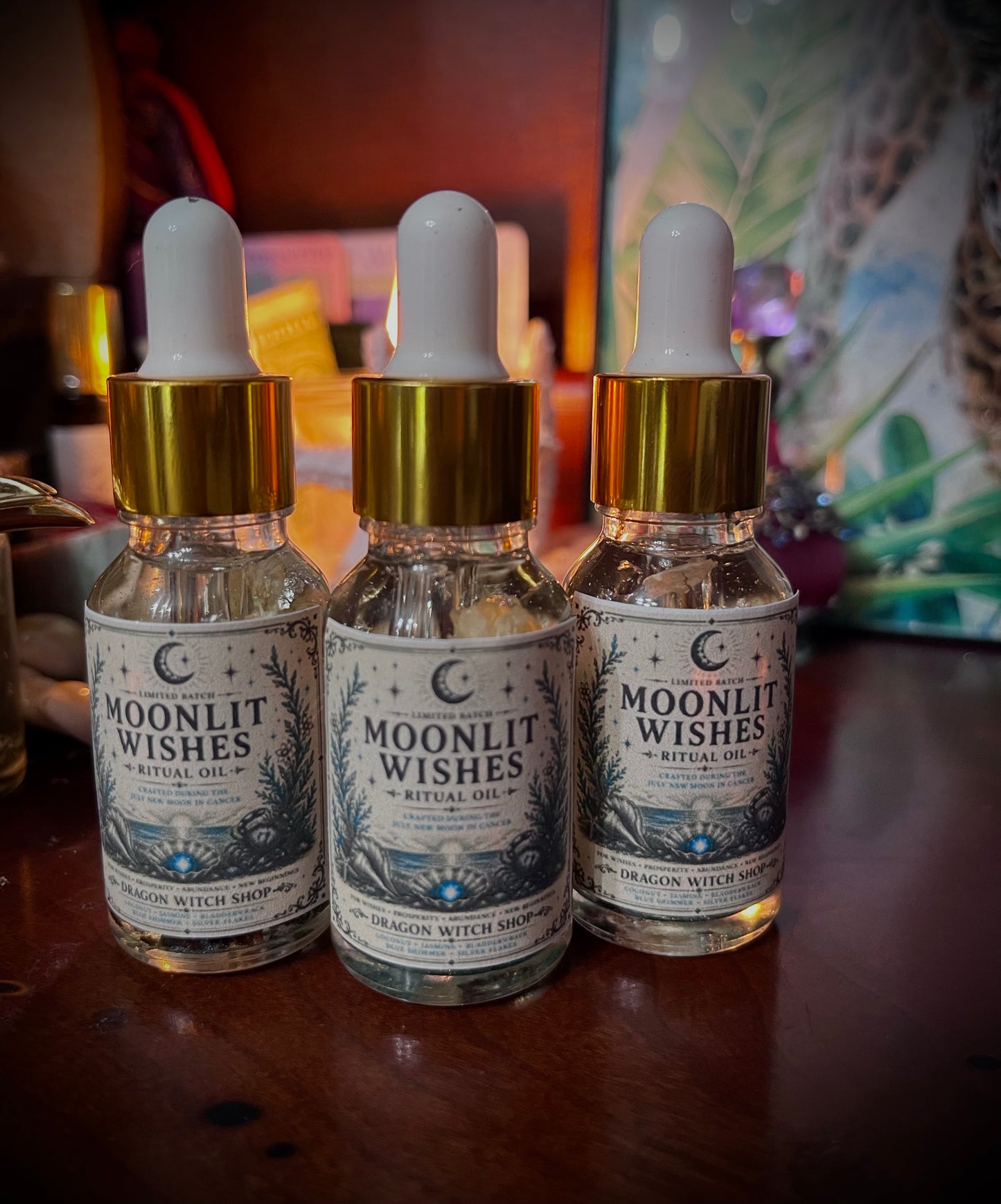 Moonlit Wishes ( Limited Edition ) New Moon in Cancer
