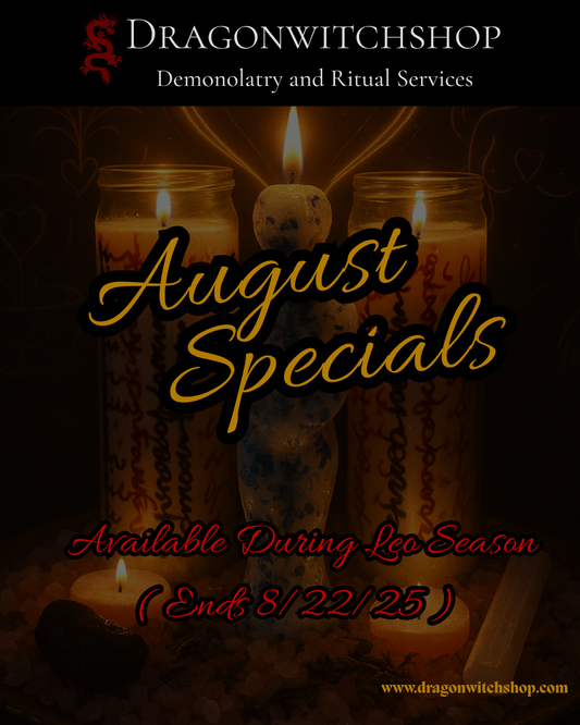 August Specials