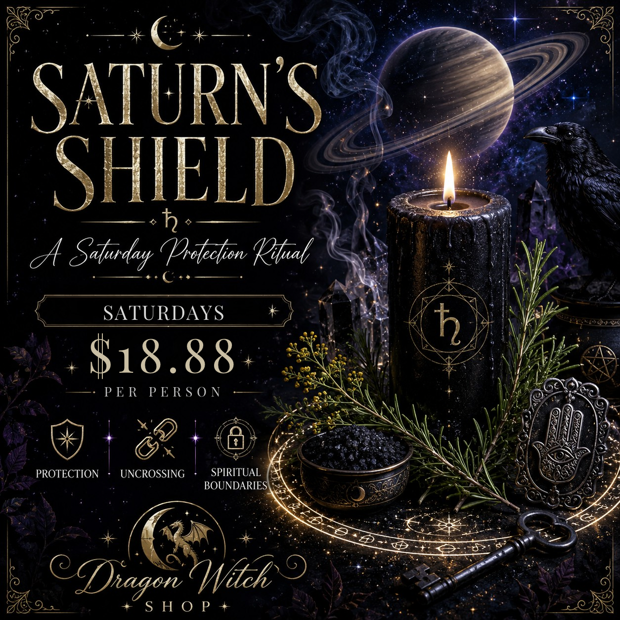 Saturns Shield Saturday Service