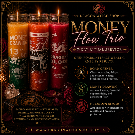 Money Flow Trio: 7-Say Ritual Service