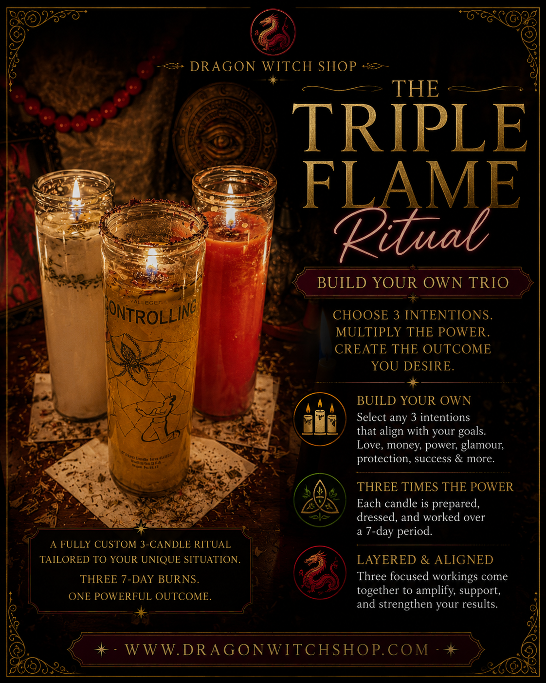 Triple Flame Ritual: You Choose